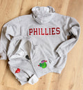 Embroidered Phillies Phanatic Full Zip Sweatshirt