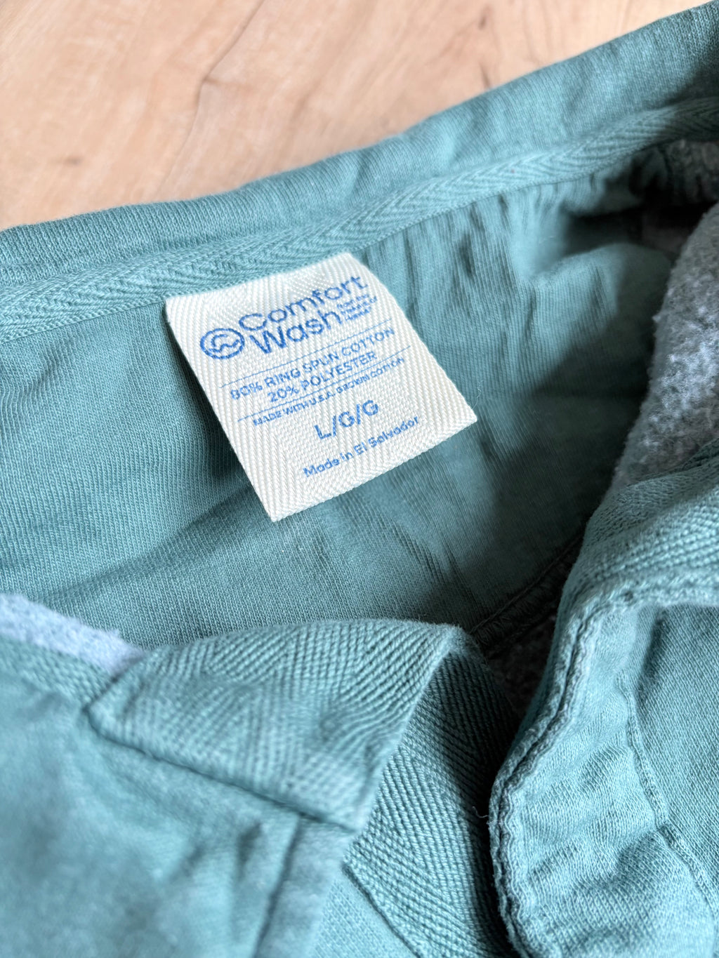 Embroidered Eagles Polo Collar Sweatshirt