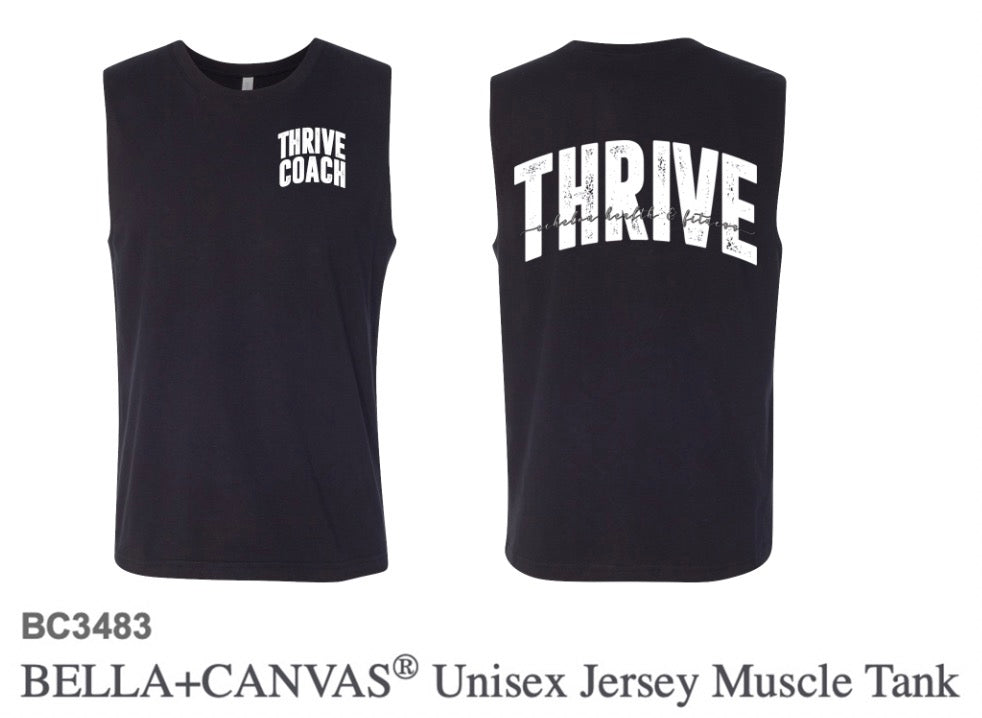 THRIVE "COACH" Unisex Muscle Tank