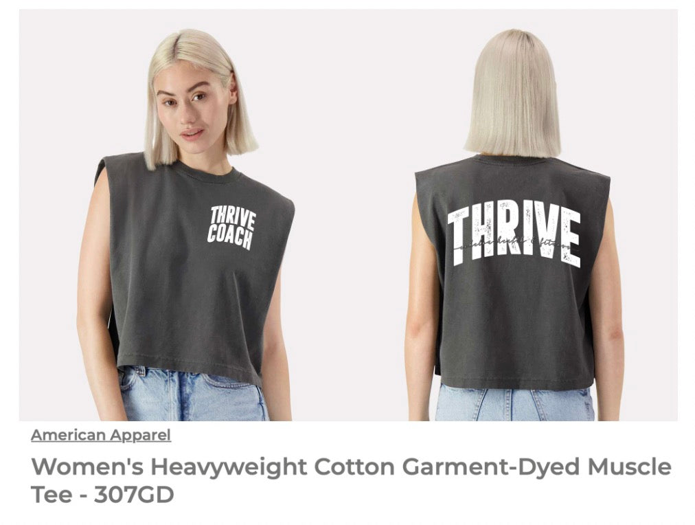 THRIVE "COACH" Women's Muscle Tank