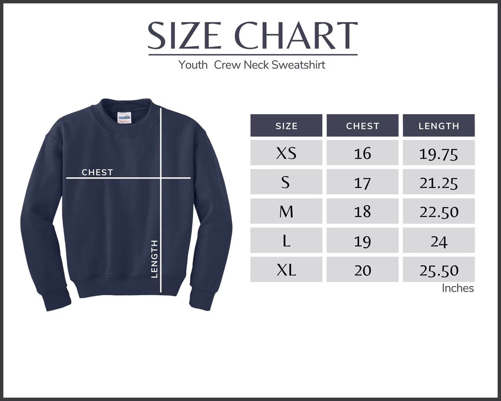 Summerville Presbyterian Church Crewneck Sweatshirt: Youth and Adult Sizes