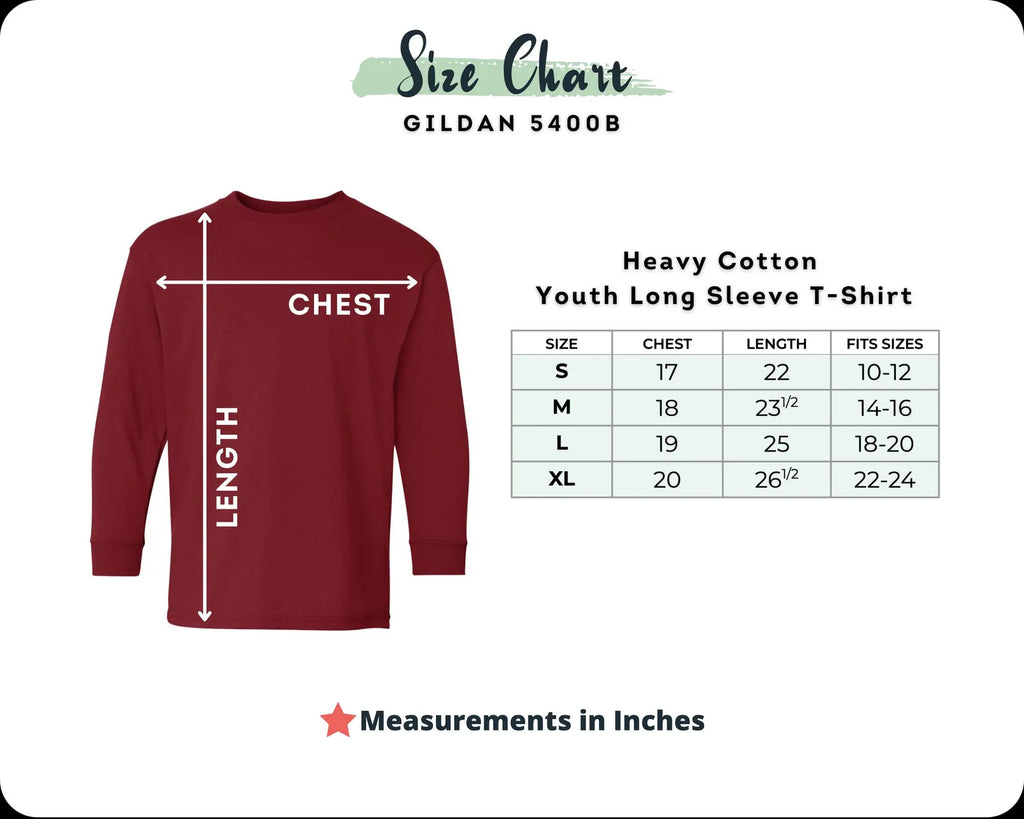 Summerville Presbyterian Church Long Sleeve Tshirt: Youth and Adult Sizes