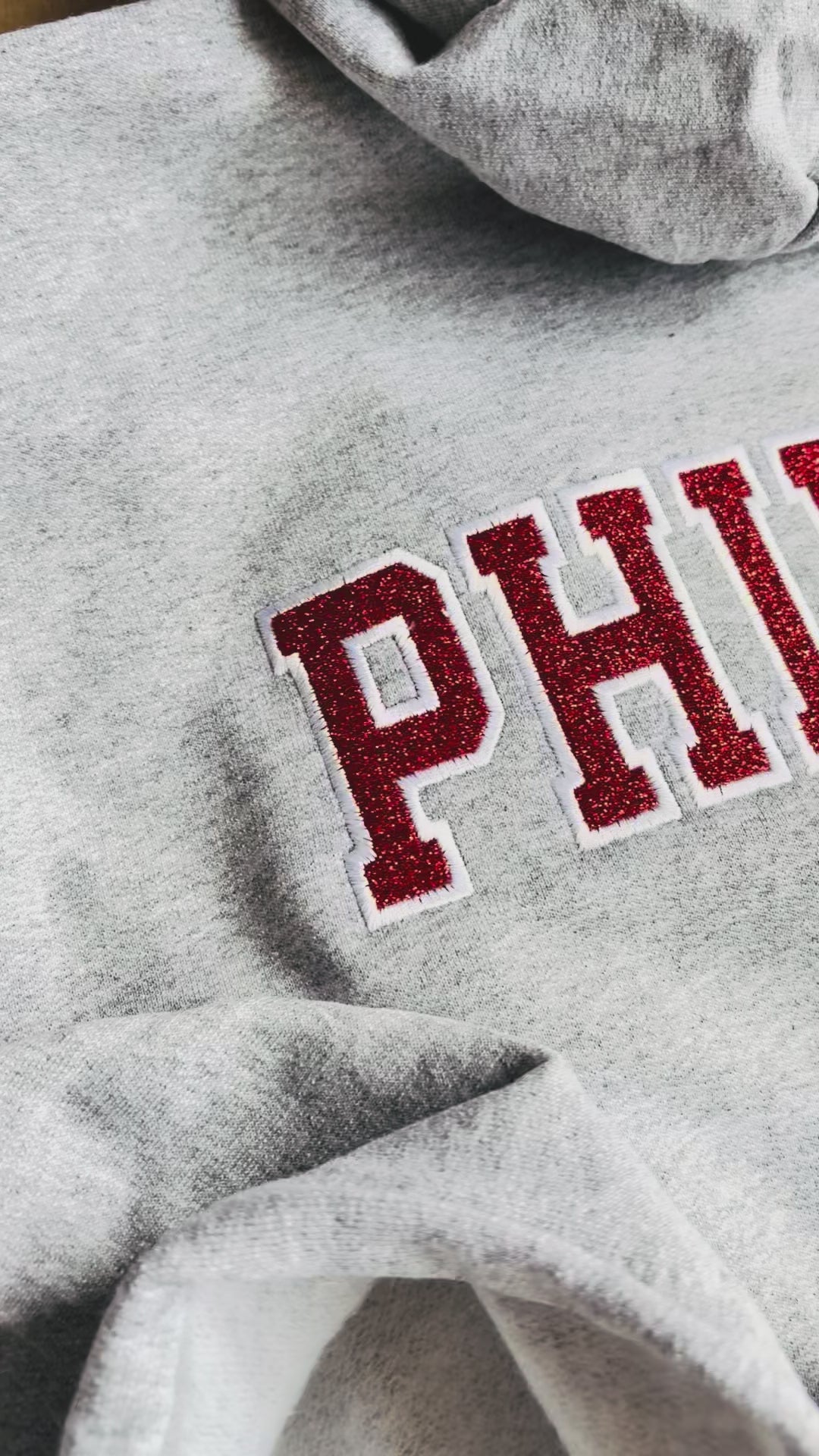 Embroidered Phillies Phanatic Full Zip Sweatshirt